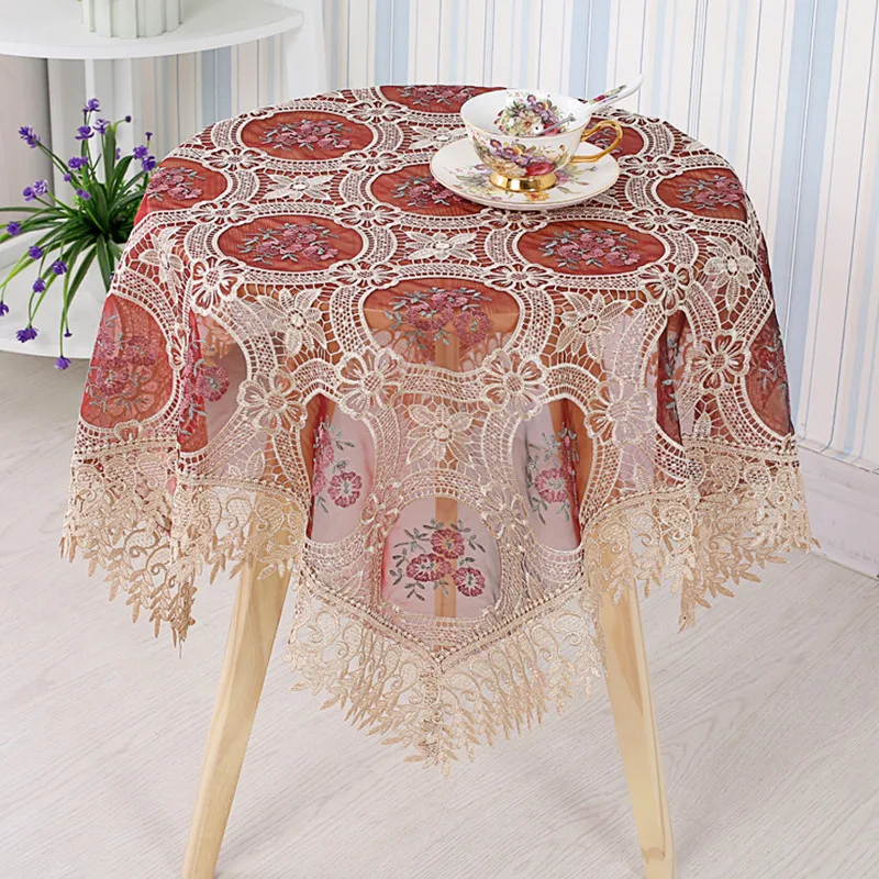 

New Table Covers Party Wedding Home Cover Mantel Mesa Cloth Rectangular Round Square Rectangle Tablecloth Table Runners Towels