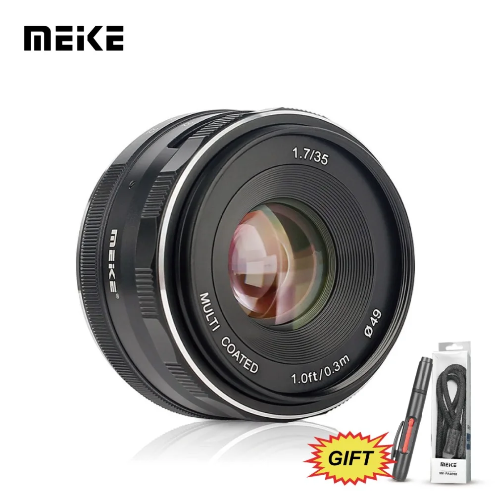 MEKE 35mm f/1.7 Manual Focus Fixed Lens for Sony E Mount Cameras NEX3/3N/5/5T/5R/5N/NEX 6/7/A5000/A5100/A6000/A6300/A6500 MEKE 35mm f/1.7 Manual Focus Fixed Lens for Sony E Mount Cameras NEX3/3N/5/5T/5R/5N/NEX 6/7/A5000/A5100/A6000/A6300/A6500