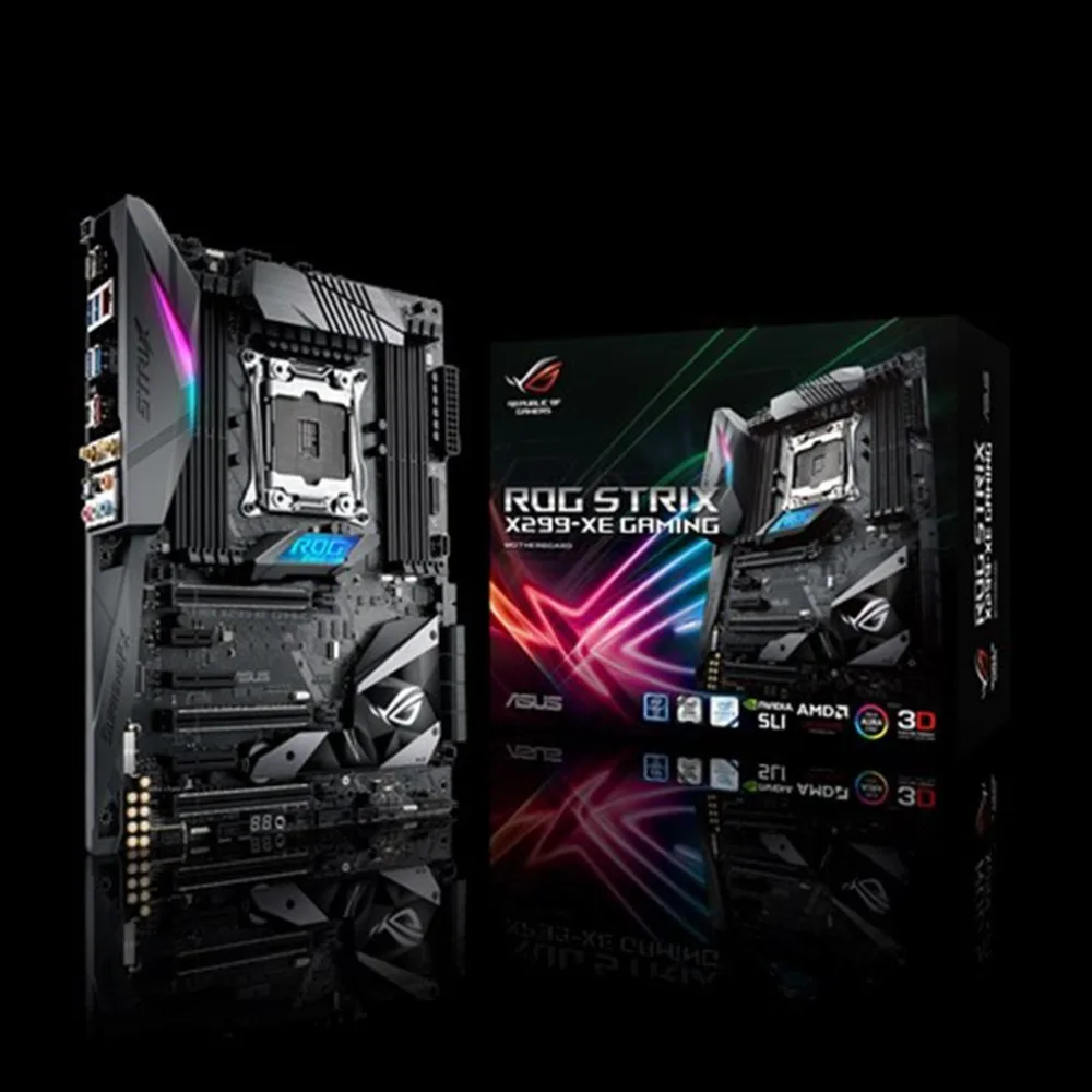 

ROG STRIX X299-XE GAMING X299 ATX Motherboard 802.11ac Wi-Fi DDR4 Dual M.2 SATA 6Gbps USB3.1 Desktop Mainboard