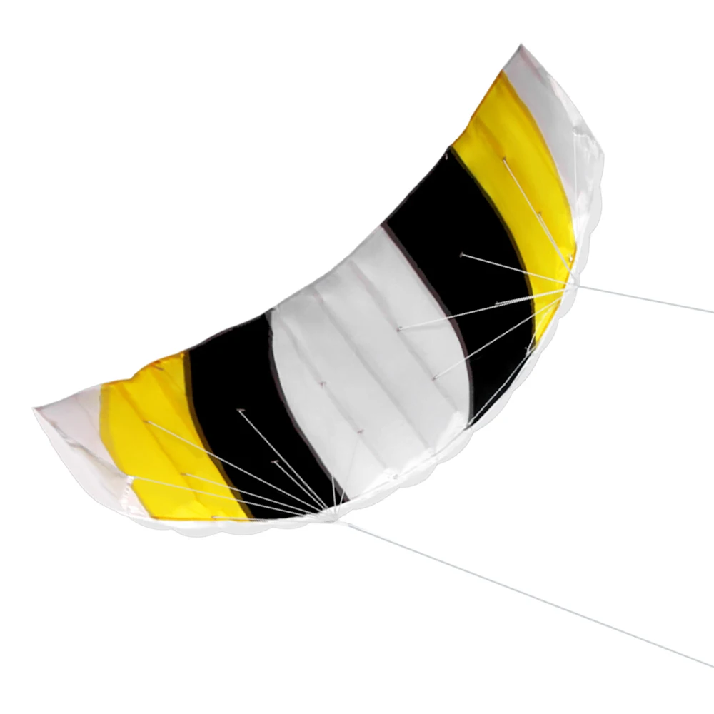 140x55 см/55 "x 21" Безрамное мягкие двойной линии трюк воздушный змей-параплан огромный парашют спортивные пляжные воздушный змей