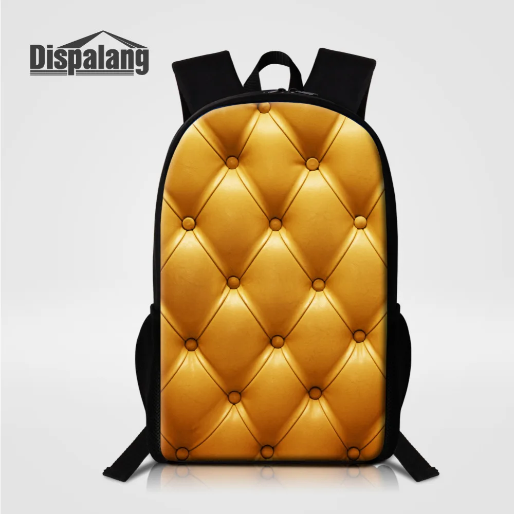 Dispalang Brand School Bags For Men Women 3D Sofa Skin