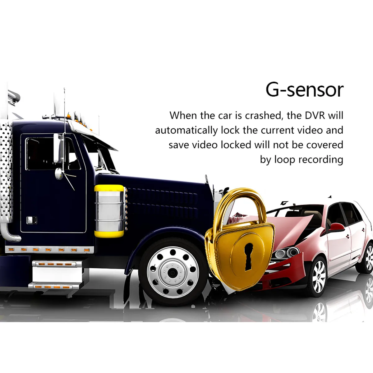  New Design 3.0 Inch Screen 1080P 170 Degree Wide Angle Dual Lens HD Driving Recorder Car DVR for Ca
