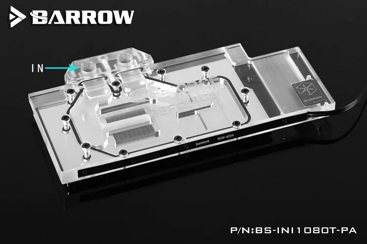 Курган полное покрытие Графика карты блок использовать для inno 3D ichll gtx1080ti/1080/1070