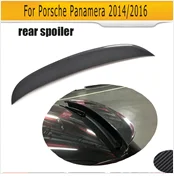 Углеродное волокно боковые юбки бампера боковые юбки расширение автомобиля Стайлинг для Porsche Panamera 2010-2013
