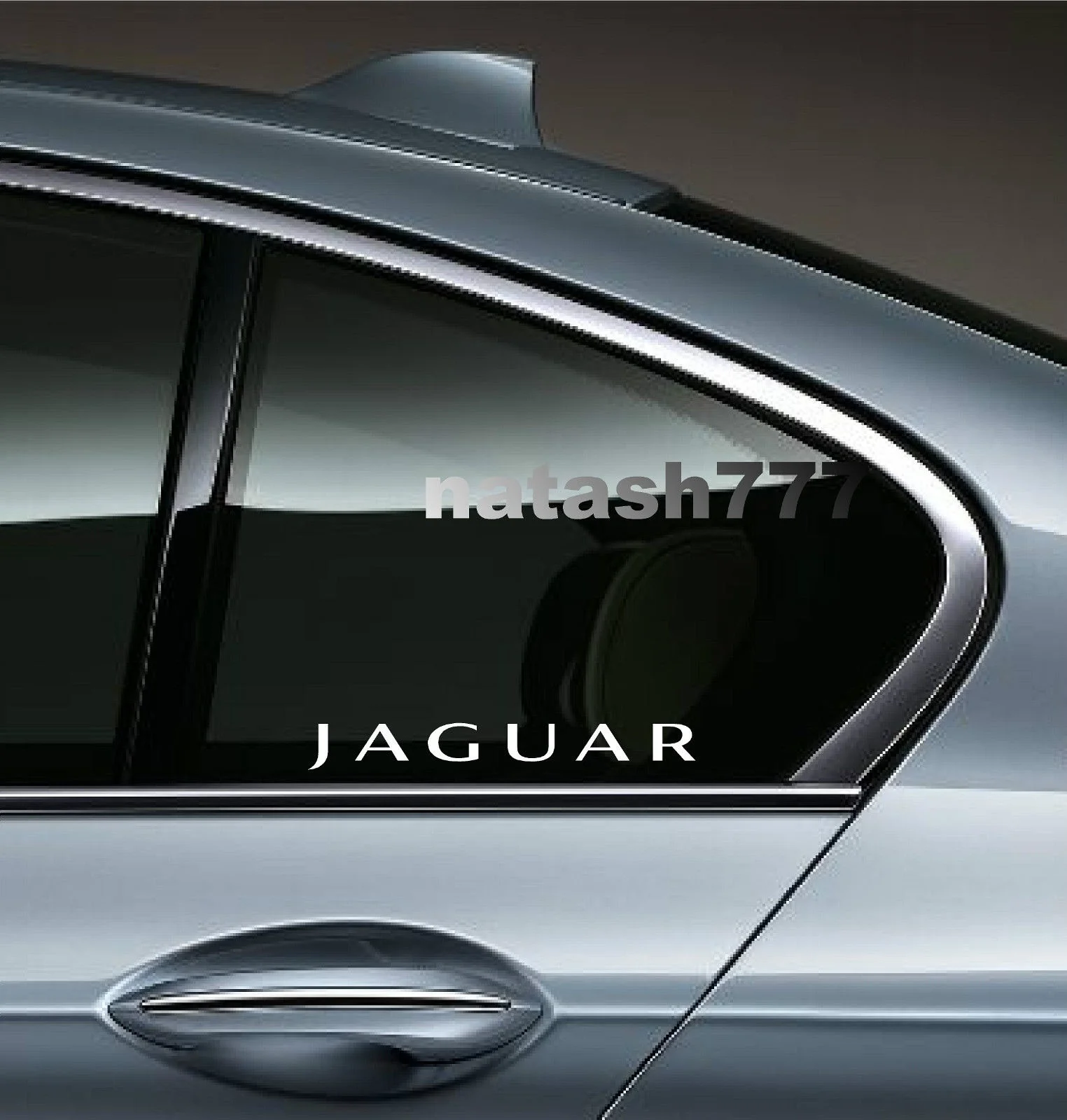 

For 2Pcs/Pair JAGUAR X Tipe XK8 XKR S XJR XJ8 XJ6 Racing Decal sticker emblem logo Car Sticker Car Styling