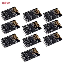 10Pcs ESP8266 ESP-01 ESP-01S Serial WIFI Wireless Transceiver Module Upgraded version for Arduino UNO FZ2400 RCmall