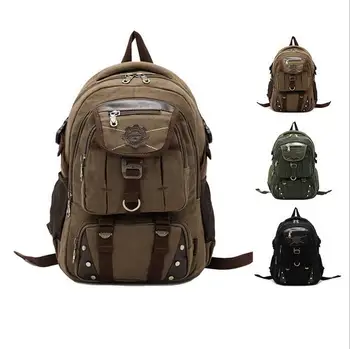 

ETN BAG 050316 Backpack tide men casual canvas backpack mountaineering bags backpack
