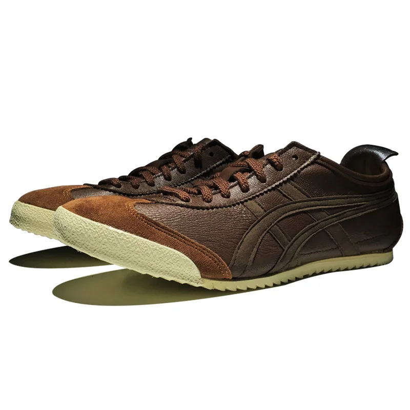 onitsuka tiger brown leather