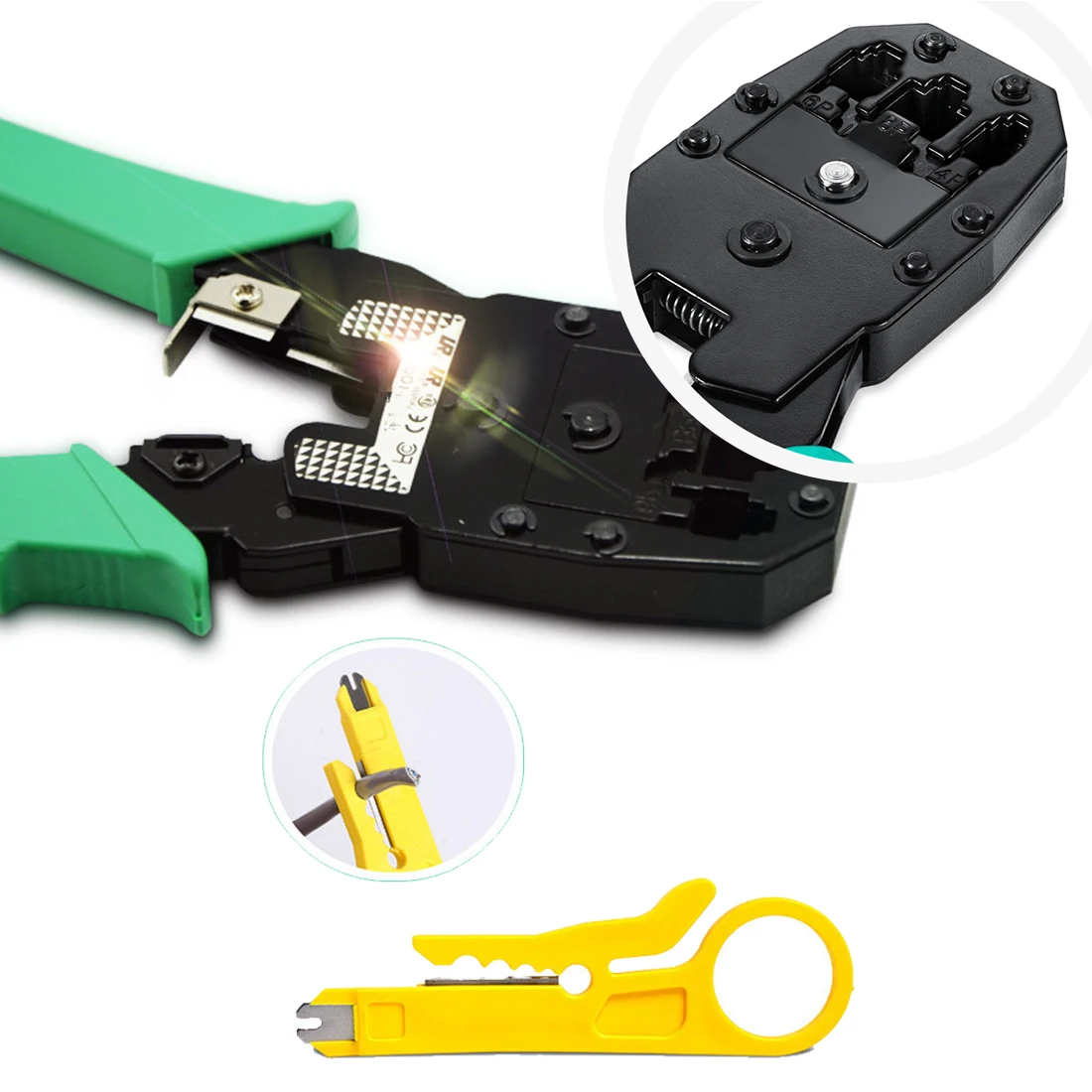 

1pcs New Networking Multi Tool RJ45 RJ11 Wire Cable Crimper Crimp PC Network Hand Tools High