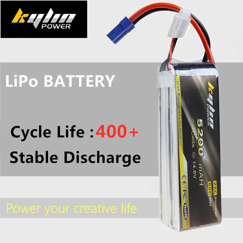 Lipo батарея 4S 14 8 V 5200mAH 25C/50C Максимальная большая емкость RC дроны самолет высокая