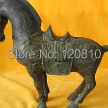 Редкие Азии Статуя Бронзы Скульптуры Dynastie Цяньлун Верховая