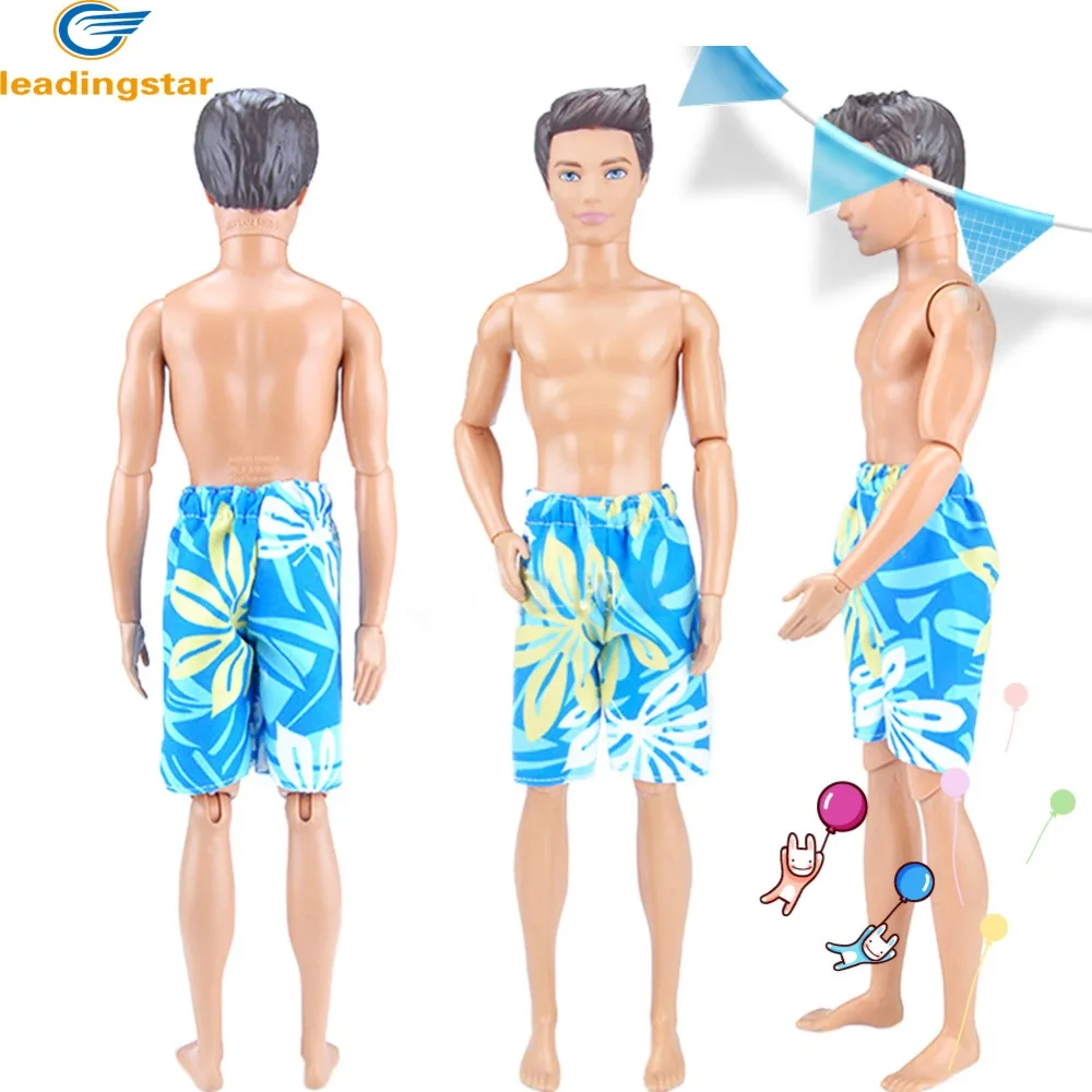 

LeadingStar Beach style Doll Clothes Summer Shorts Casual Printing Beach Shorts for Boyfriend Ken Doll zk25