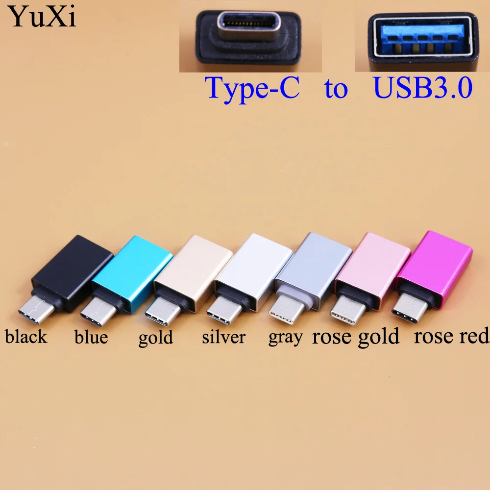 Кабель-адаптер YuXi Type-C на USB 3 0 OTG конвертер Type C зарядка и синхронизация для Samsung Galaxy