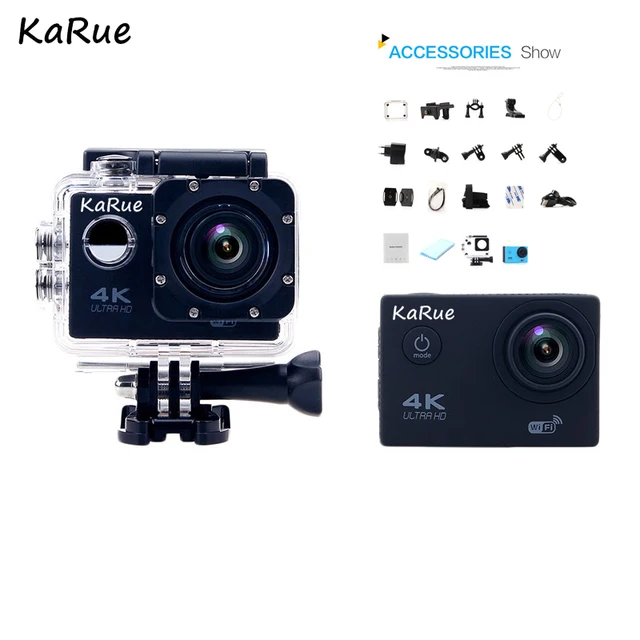 Best Price KaRue 4K Action Camera Original F60 Ultra HD 4K WiFi 1080P 60fps Sports Waterproof Pro Drone Camera Best Price KaRue 4K Action Camera Original F60 Ultra HD 4K WiFi 1080P 60fps Sports Waterproof Pro Drone Camera