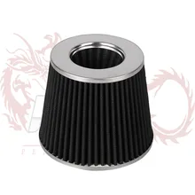 KYLIN STORE-черный 3in воздушный фильтр поток холодного воздуха для универсального транспортного средства 155 мм высота