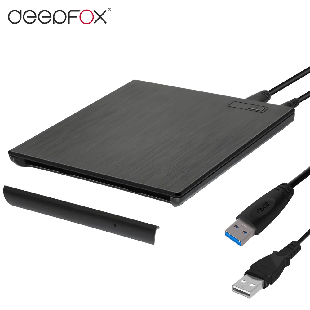 Внешний чехол для ноутбука USB 3 0 9 5 мм SATA интерфейс CD DVD RW|enclosure case|enclosure 3.0enclosure usb 3.0 |