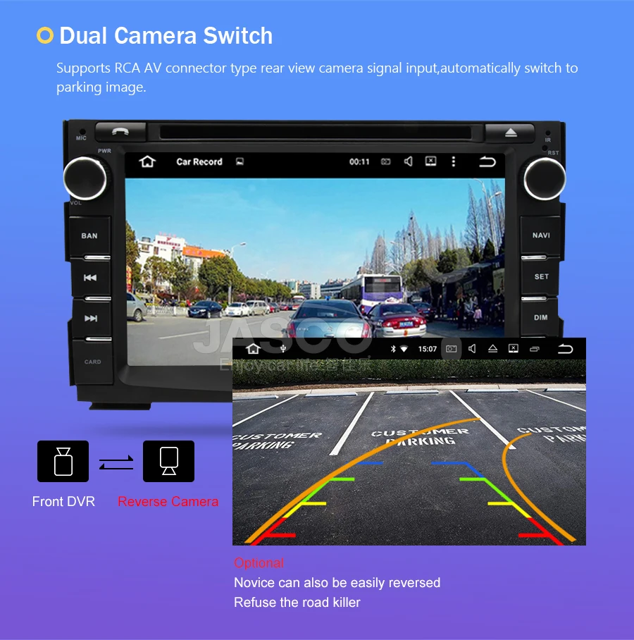 Clearance Android 8.0 Car DVD Player GPS Glonass Navigation Multimedia for Kia Ceed 2010 2011 2012 Auto BT RDS Radio Audio Video Stereo 14