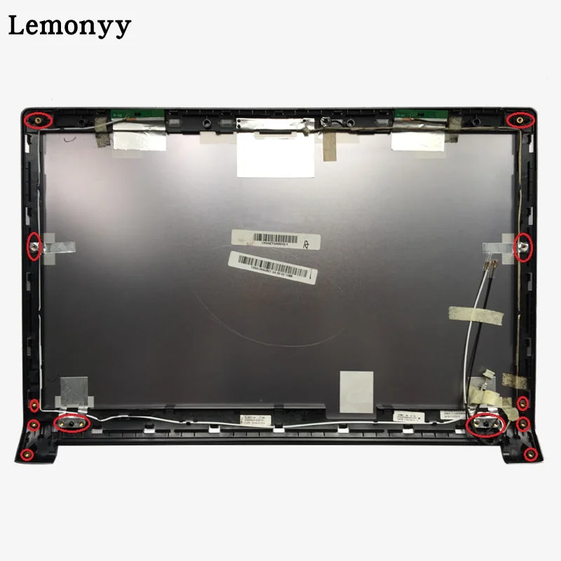 Новая серебро для ASUS N53SV N53S N53SN N53JQ N53JN Топ ЖК дисплей задняя крышка металлический