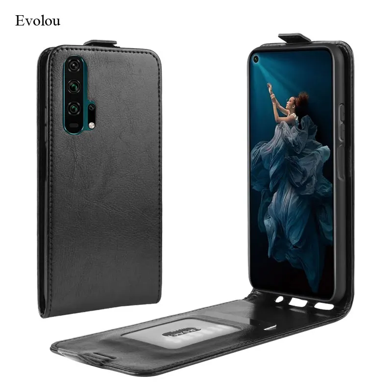 Чехол для Huawei honor 20 Pro вертикальный кожаный флип чехол Honor 20S Магнитный Nova 5T