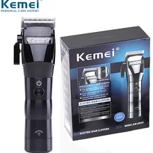 Kemei Professional машинка для стрижки волос электрическая мощная Беспроводная Машинка для стрижки волос Триммер Инструменты для укладки волос Парикмахерская