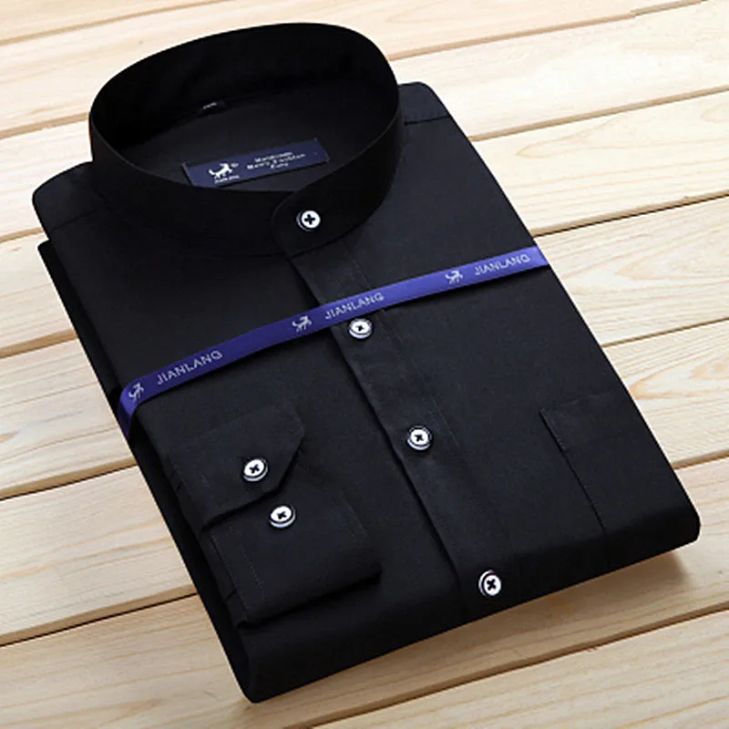 8 (1)      ء?39.99 Men`s Shirt Men`s Business Casual Fashion Premium Long Sleeve Shirt Men`s Business Gentleman Office Formal Shirt