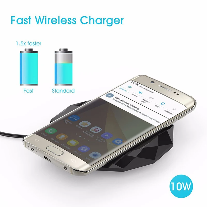 Original-Fast-Charging-Pad-for-Samsung-Quick-charge-For-iPhone-Wireless-charger-Qi-Diamond-Design-wholesale