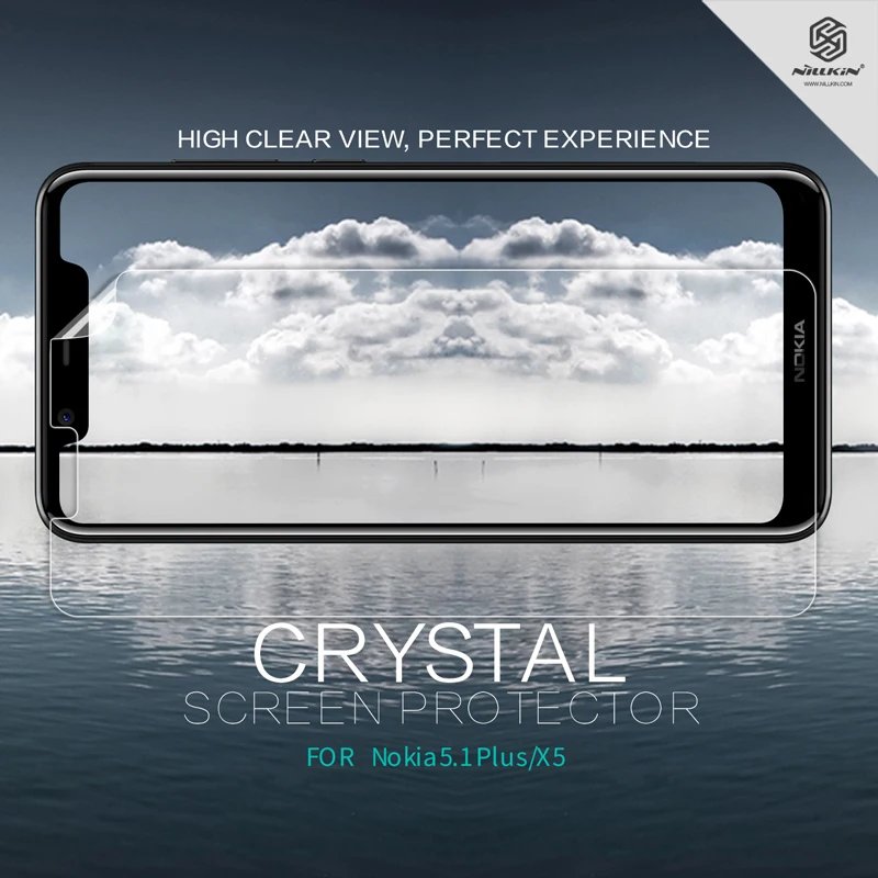 Nokia 5.1 Plus Screen protector NILLKIN super clear lcd Protective Film & Matte Screen Protection for Nokia X5 2018 Nokia 5.1 Plus Screen protector NILLKIN super clear lcd Protective Film & Matte Screen Protection for Nokia X5 2018