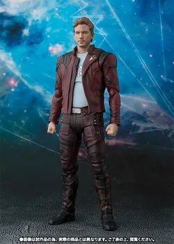 

Marvel Film Avengers: Infinity War SHF Guardians of the Galaxy Character Star Lord Peter Movable Action Figure Model Toys