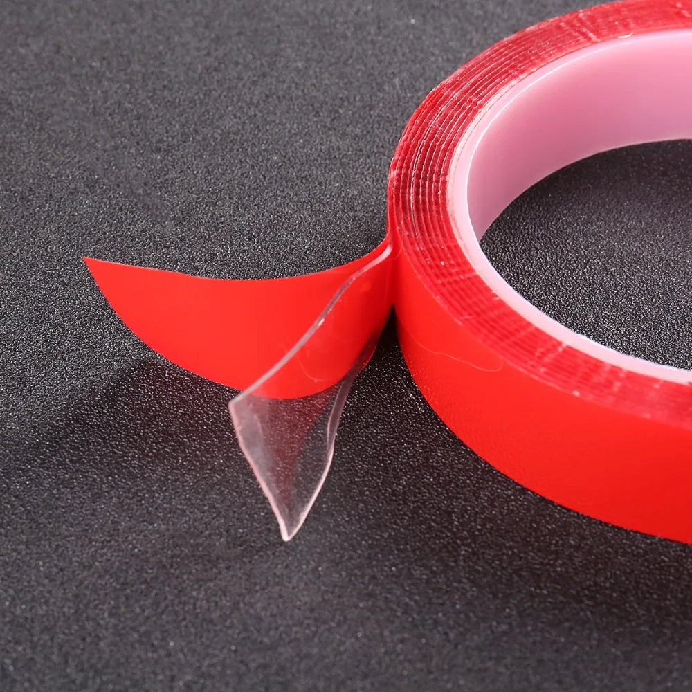 

1cm / 0.6cm Width 3m Length Car Sticker Double Foam Faced Adhesive Tape Glue Sticker Multi-functional Car Styling Accessories