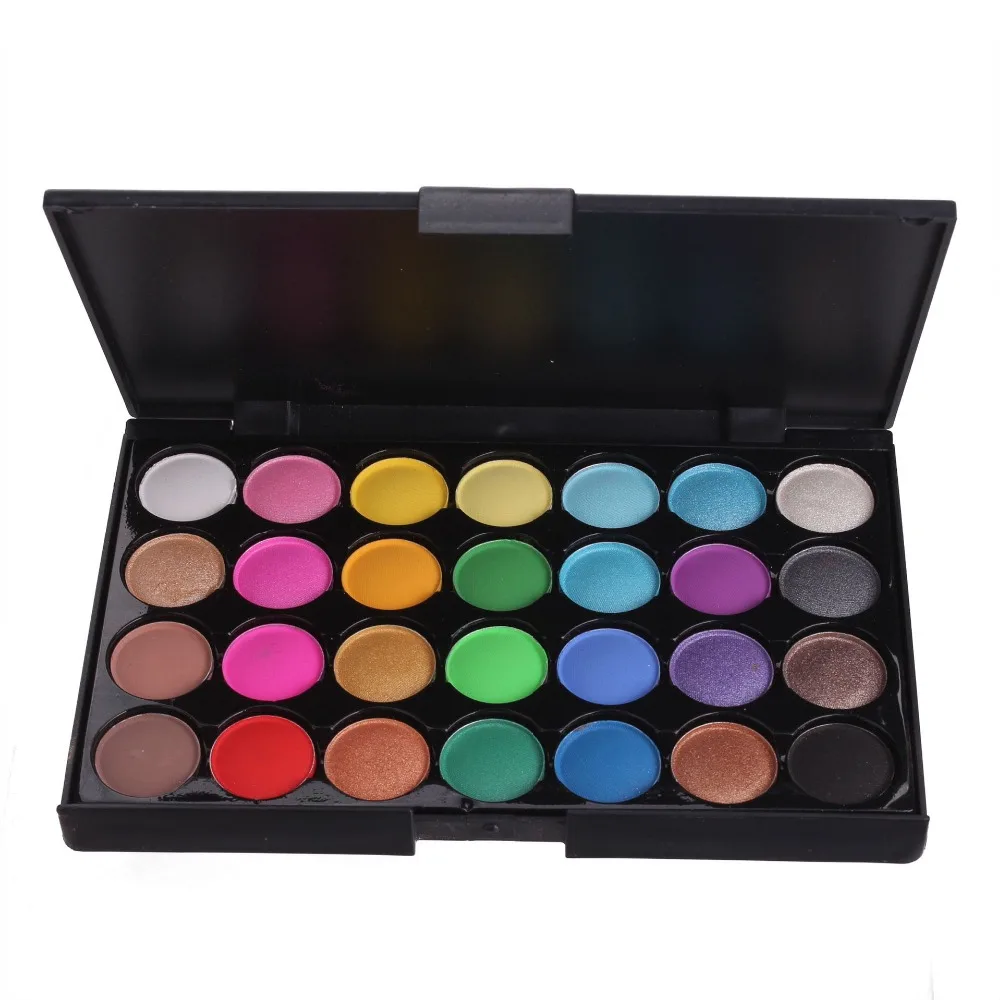 Waterproof Bright Color Eye Shadow Palette Makeup 28 colors Matte &amp Shimmer Pro Cosmetics for Eyes DHL Free |