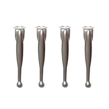 Матовый хром Ручка клип, подходит для фантазии ручка/карандаш RZ-FC-SC