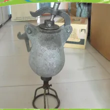 3 фунта винтажный ручной попкорн машина бизнес, домашний жареный цветок машина пистолет пожарный попкорн машина