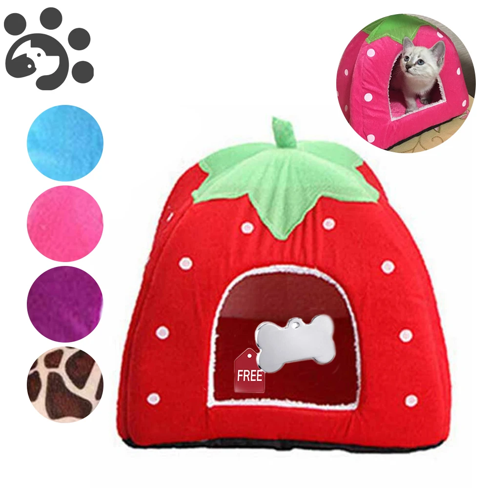 

Cat Bed House For Small Dogs Warming Pet Dog Bed House Puppy Dogs Kennel Cat Kitten House Bed Sofa Mat Winter Breathable BD0060