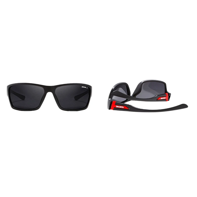 KDEAM открытый поляризационные солнцезащитные очки мужские солнцезащитные очки УФ молния чехол в комплекте спортивные очки Kd510 C7