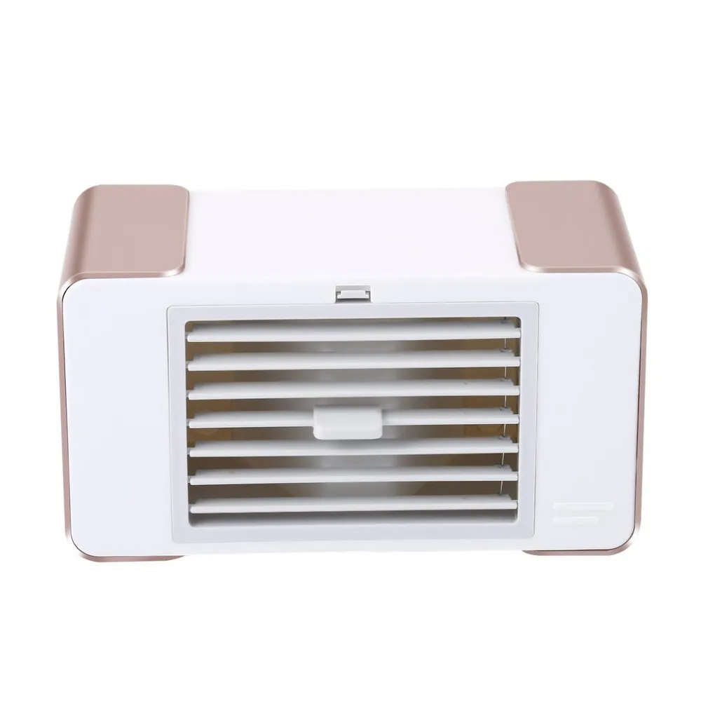 USB enfriador de aire de uso Personal de aire acondicionado a casa de escritorio de oficina de Enfriamiento del refrigerador sin hoja de Ventilador aire acondicionado Ventilador regalos