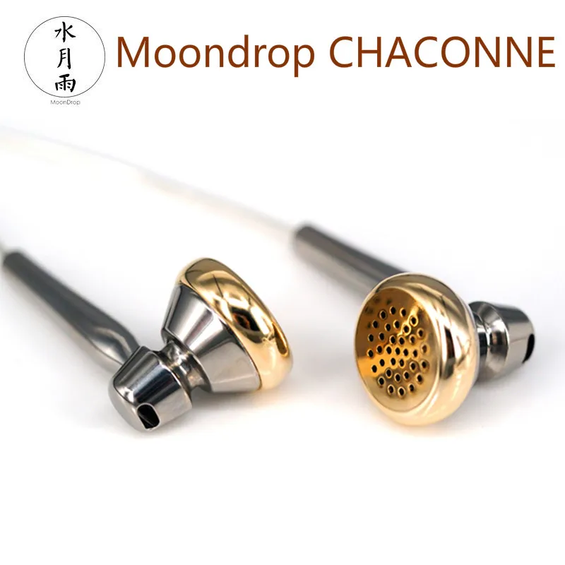 Moondrop CHACONNE динамические наушники с титановым корпусом и диафрагмой LCP 3 5 мм