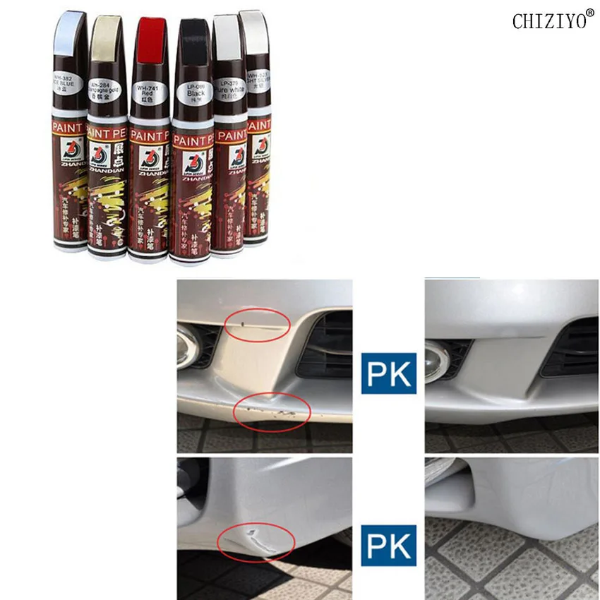 

Professional Car Touch Up Pen Auto Coat Scratch Clear Repair Paint Pen Waterproof Remover Applicator Practical Tool CHIZIYO