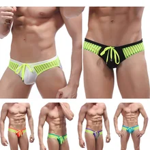 Сексуальная мужская одежда для плавания, купальные стринги, плавки, бикини, пляжный купальник