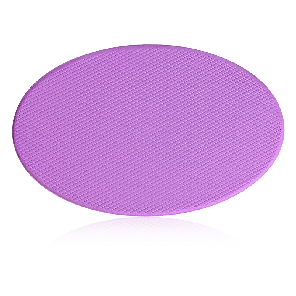 Yoga Knee Pad 2cm Thick Oval TPE Yoga Pad Comfort Yoga Pilates Workout Knee Elow Pad Cushion Yoga Pad Support Pain Relief
