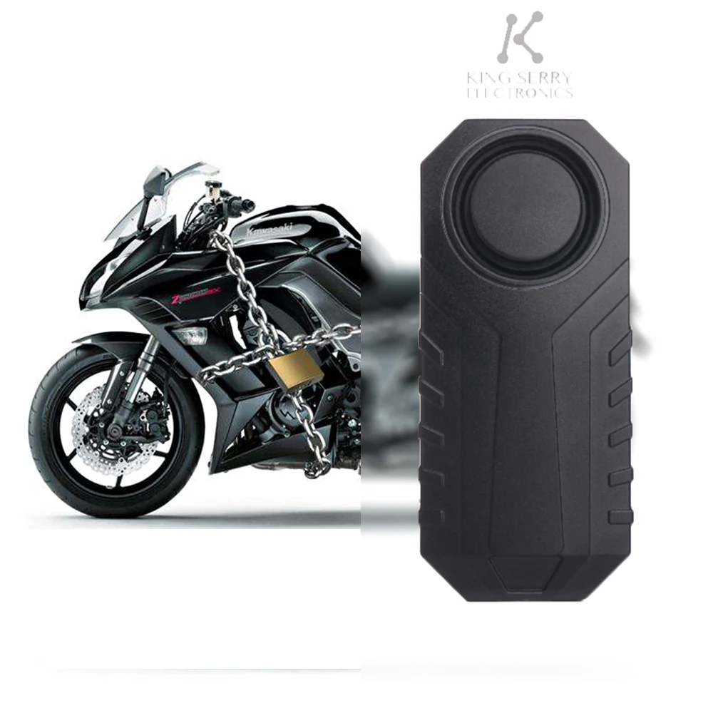 

KS-SF22R Motorcycle Bike Waterproof Electric Bicycle Security Anti Loss Wireless Remote Control Vibration Detector Alarm