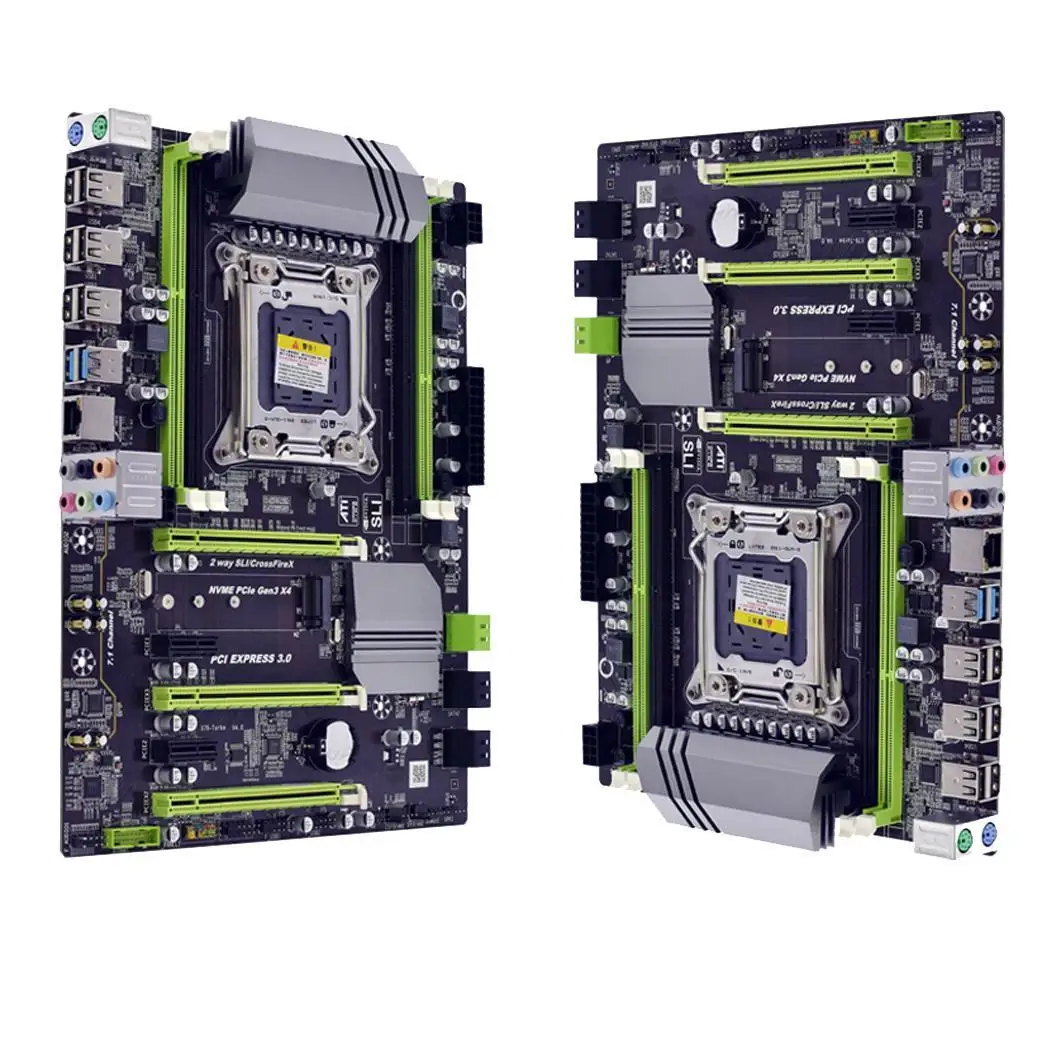 X79 настольные компьютеры материнская плата Sata 3 0 Usb 4xDDR3 DIMM SATA кабель ЦП компьютера