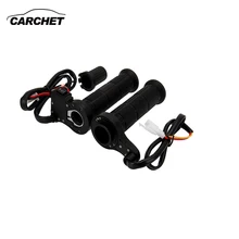 CARCHET Motorcycle Handlebar Motorbike Heating Handle Heated Grips Set Universal Motocross Handlebars Heated Grip For Honda etc