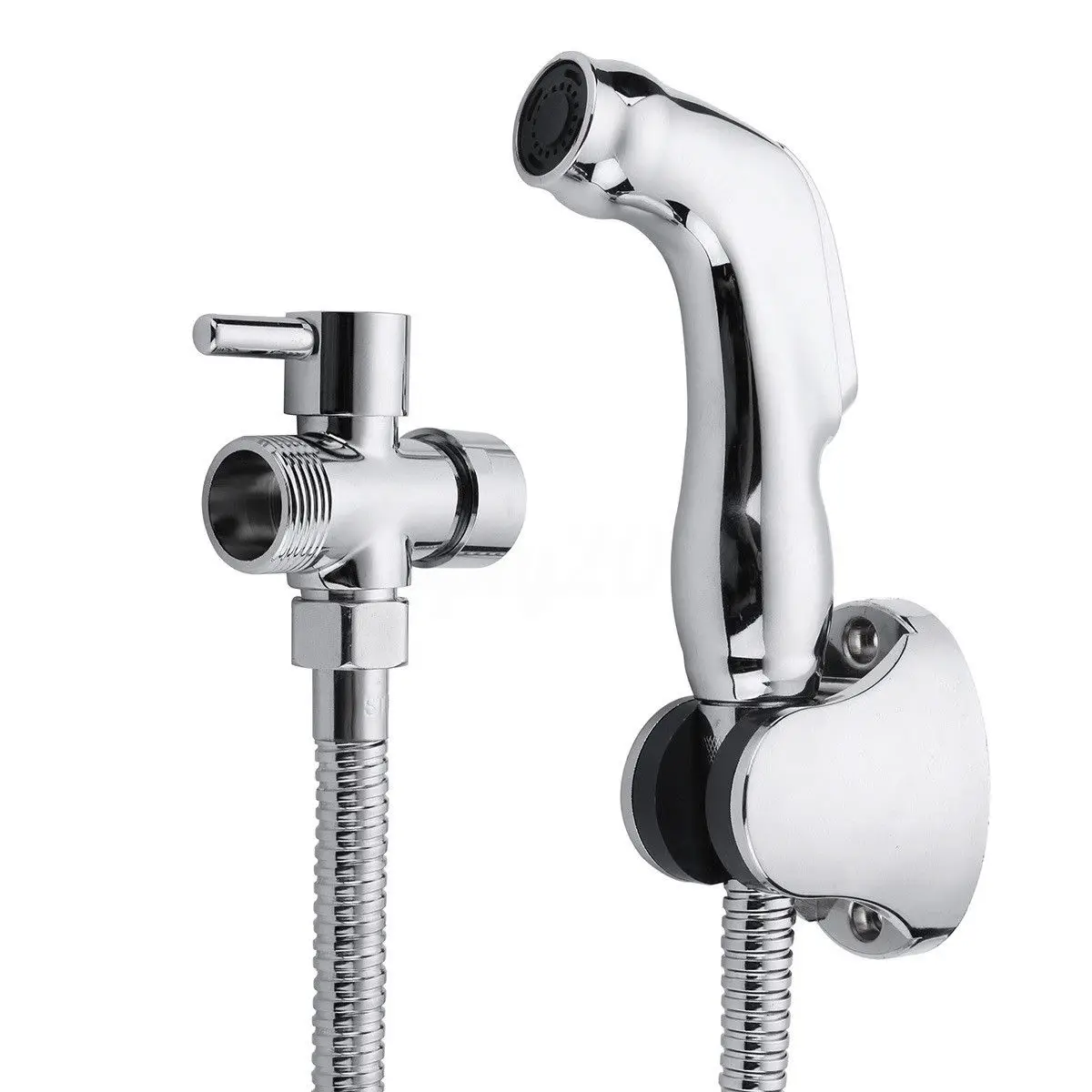 Toilet Sprinkler Docking Hand Shower Stainless Steel For Easy Control Portable