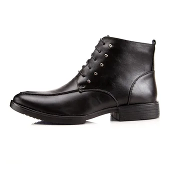 

Men Boots Spring Leather Brand Work High Quality Casual Mens Boots #MXZ811668