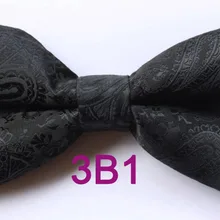 YIBEI Coachella галстуки черный Пейсли галстук-бабочка сплошной цвет модные галстуки-бабочки искусственный шелк микрофибра унисекс Бабочка для женщин и мужчин