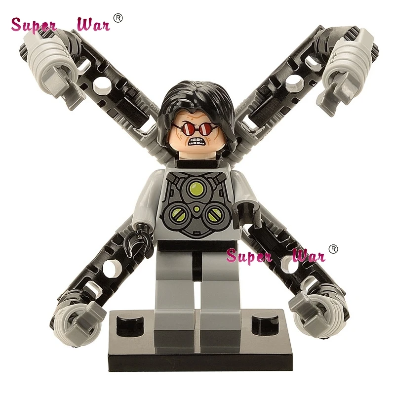 

Single Sale superhero marvel avengers Doctor Octopus building blocks action sets model bricks toys for children