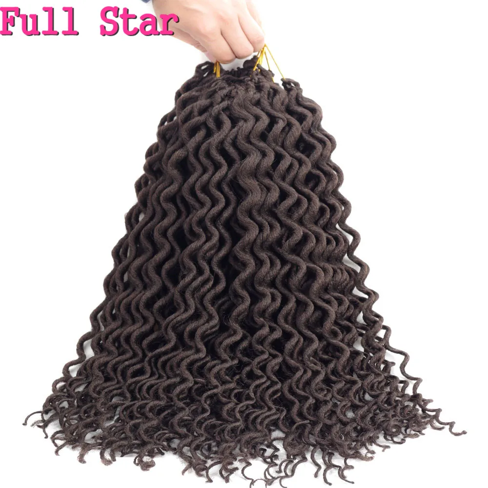 Faux Locs Curly Crochet Hair 001