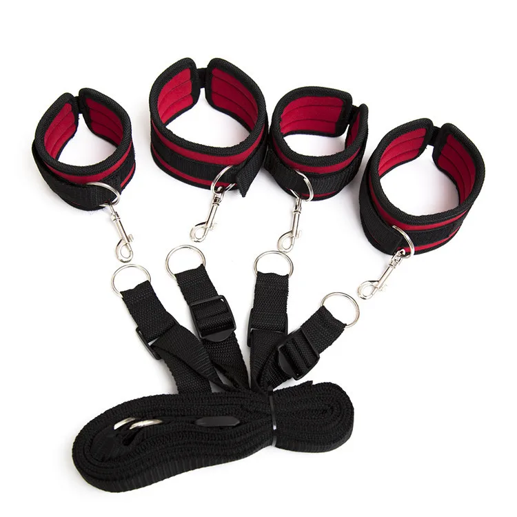  Bdsm Bondage Handcuffs Erotic Under Bed BDSM Bondage Restraint System Games For Adults Wrists & Ank
