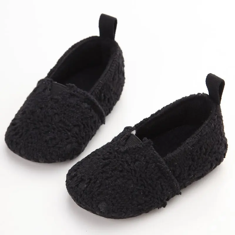 Niño sapatos baby infantil Soft bottom Primeros pasos niños Niños Niñas sólido Zapatos