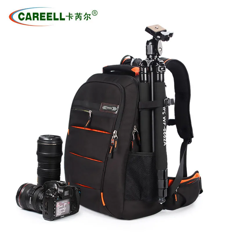 Fast Shipping Waterproof Camera Bag Camera Case for Canon Nikon Adjustable Cameras Bag Backpack For Traveling Explosion-proof